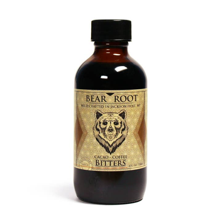 Bitters de café au cacao 4 oz pour la vente par Bear Root Bitters