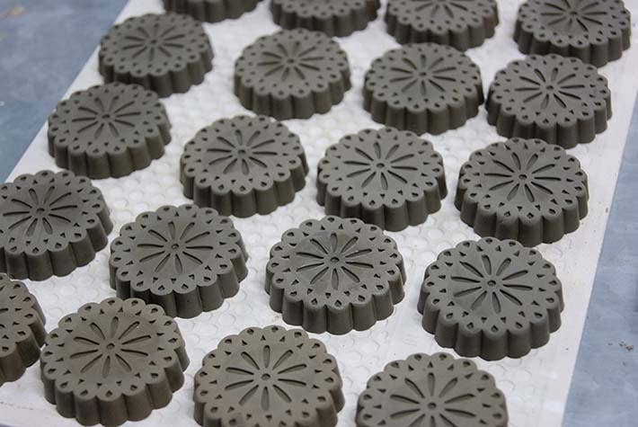 Kai Modest - Wholesale Reed Diffuser - Assortment Rooftile Clay Material Diffuser Pebbles (Flower)6