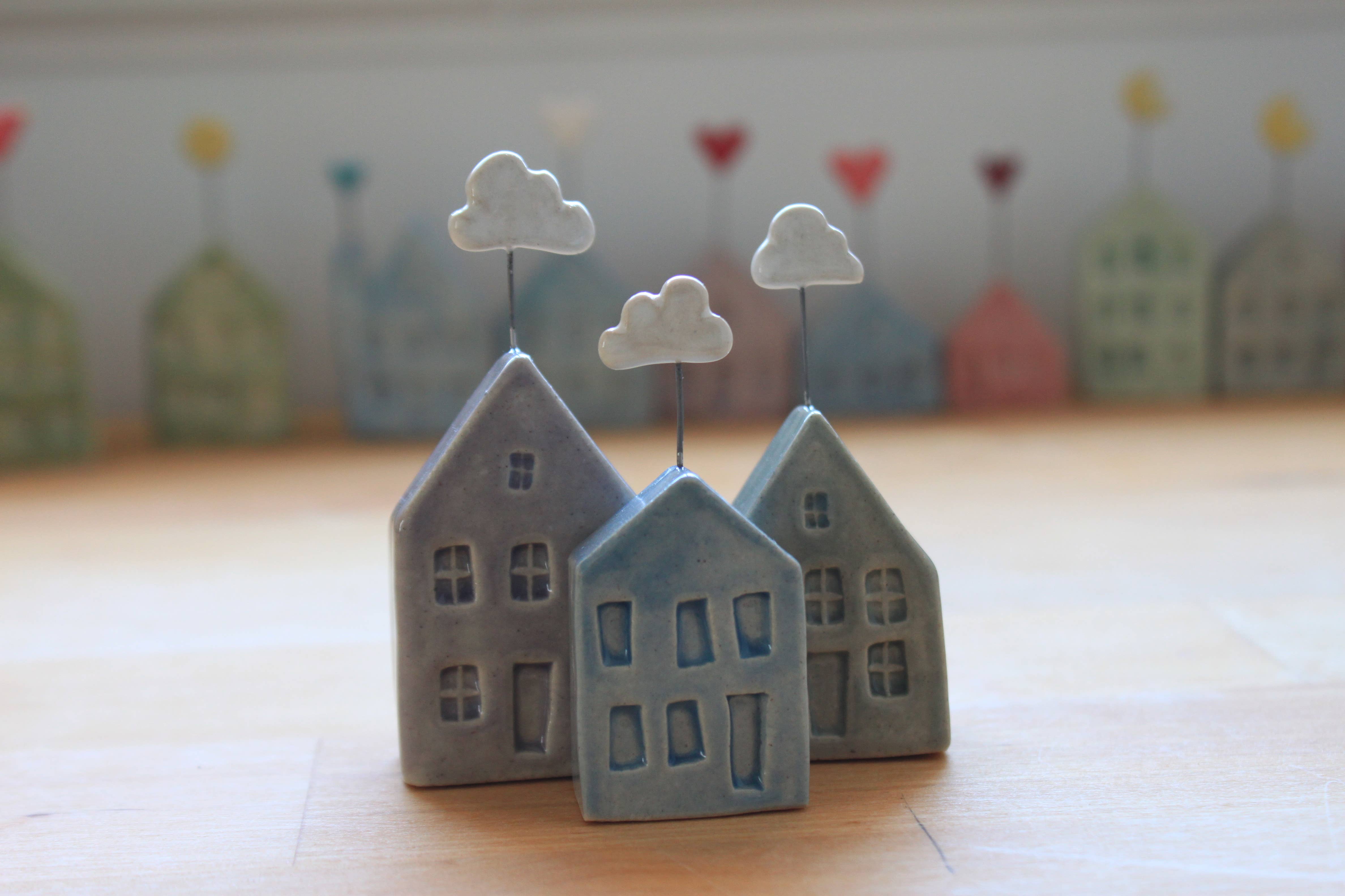 Tasha McKelvey - Wholesale Decorative Tabletop Object - Tiny Embellished Pottery House4