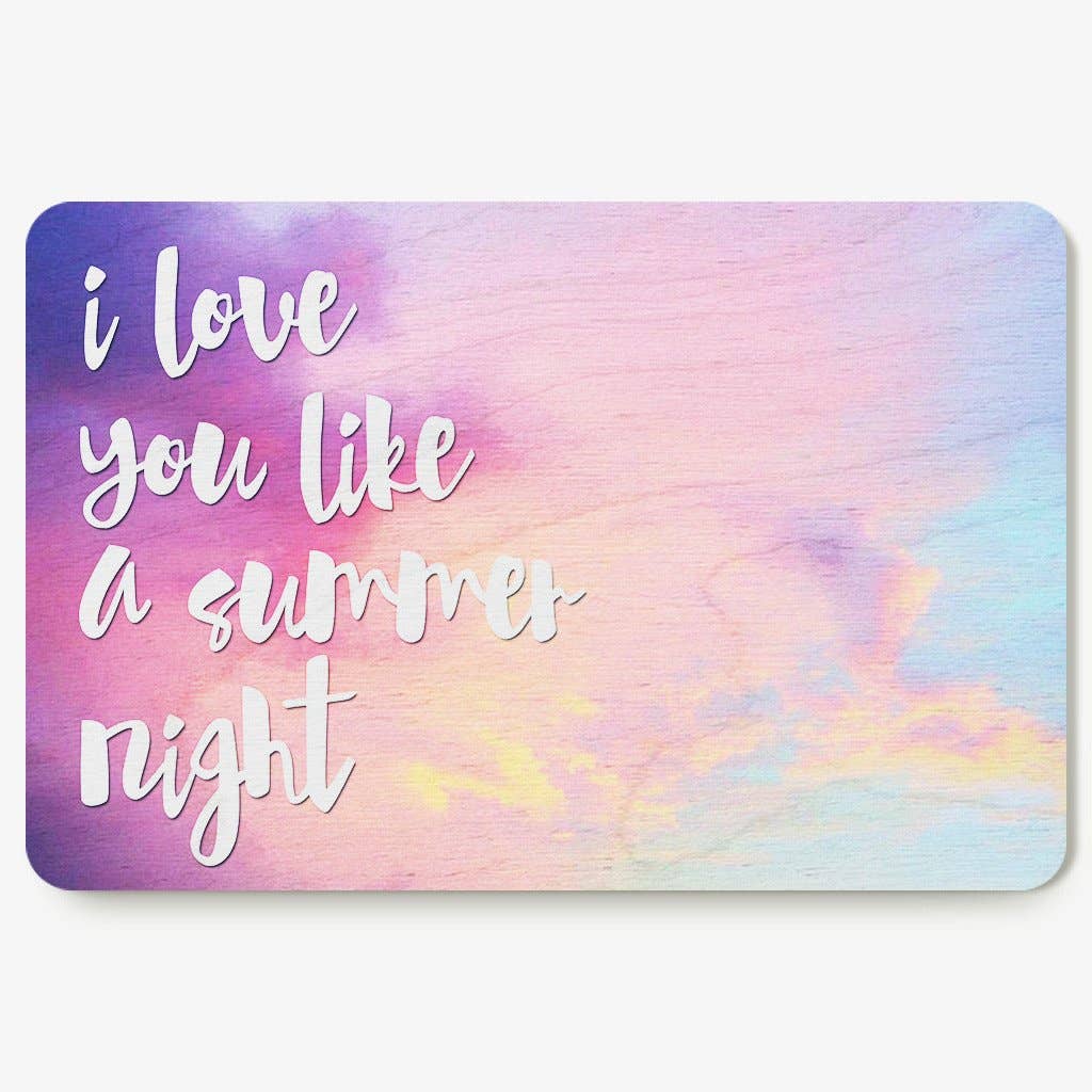Simply Grateful - Wholesale Postcard - Summer Night Postcard0