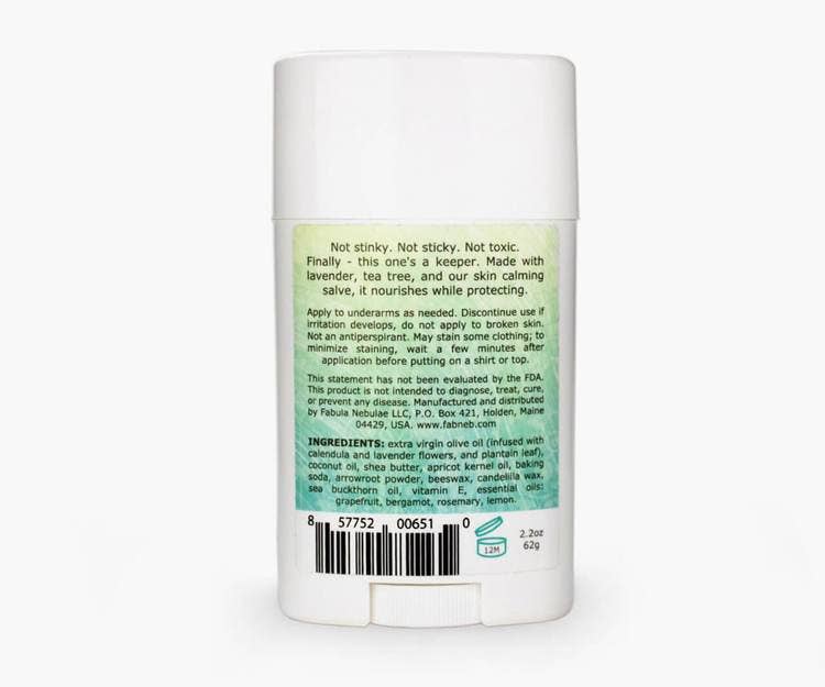 Fabula Nebulae - Wholesale Deodorant - Unisex - Natural Baking Soda Free Deodorant (rosemary + citrus)1