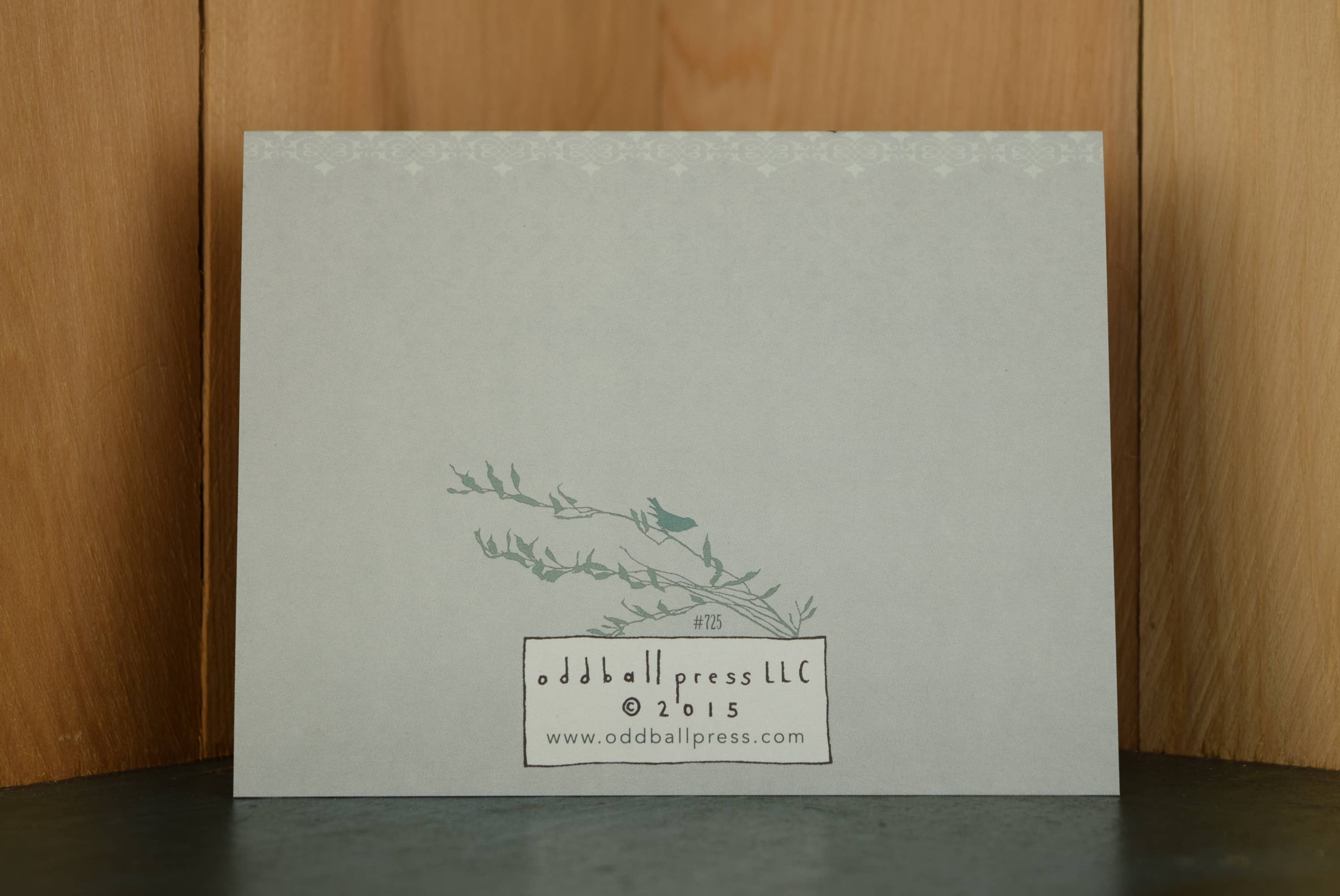 Oddball Press LLC - Wholesale Hanukkah Card - Hanukkah Birds2