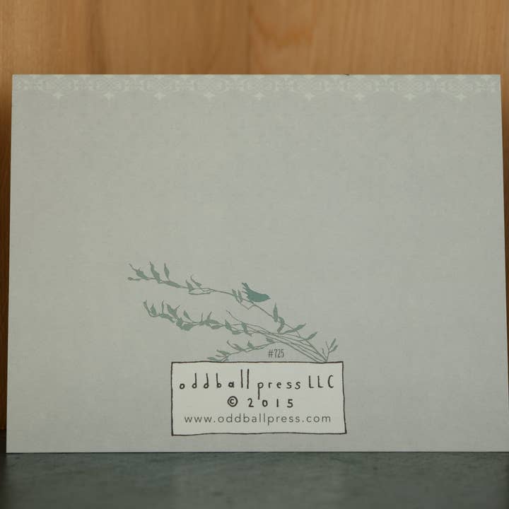 Oddball Press LLC - Wholesale Hanukkah Card - Hanukkah Birds2