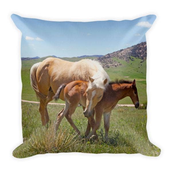 Sweet Comfort - Cuscino per la vendita all'ingrosso da parte di Amanda Smith Western Art, LLC