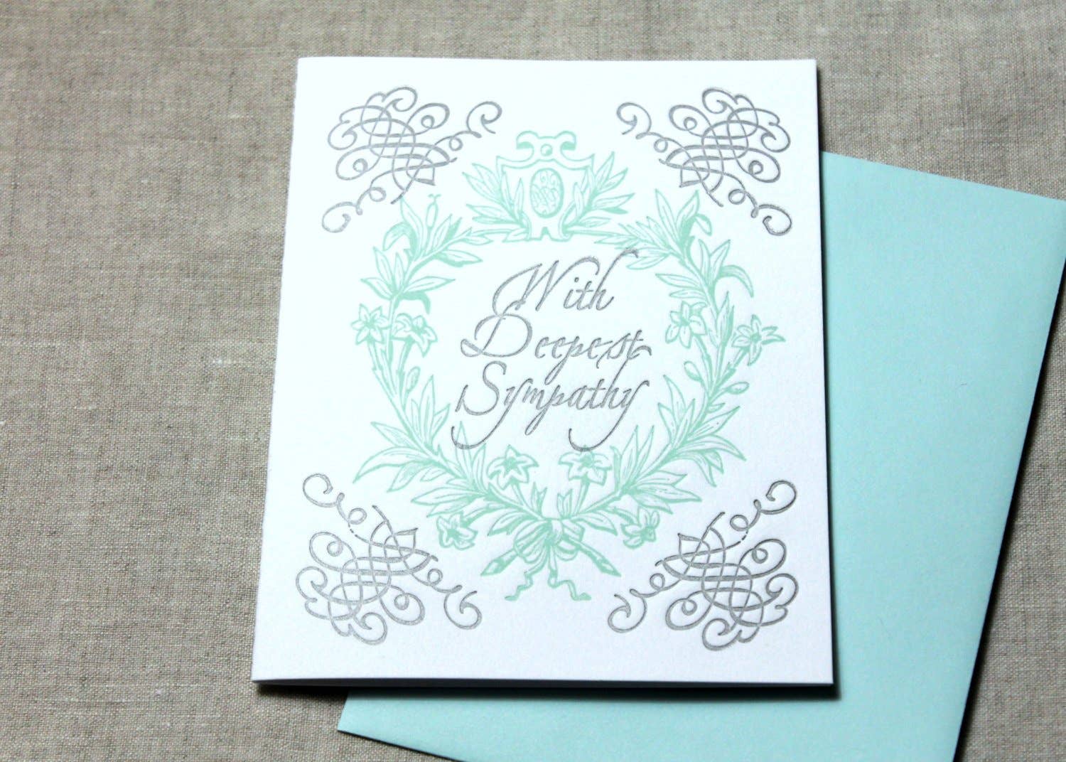 Inkadinkadoodle - Wholesale Sympathy Card - Blank Sympathy Card2