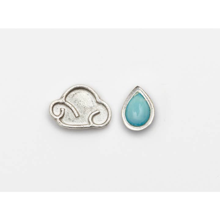 Ame Asymmetrical Earrings for wholesale by Tiny Desk Designs