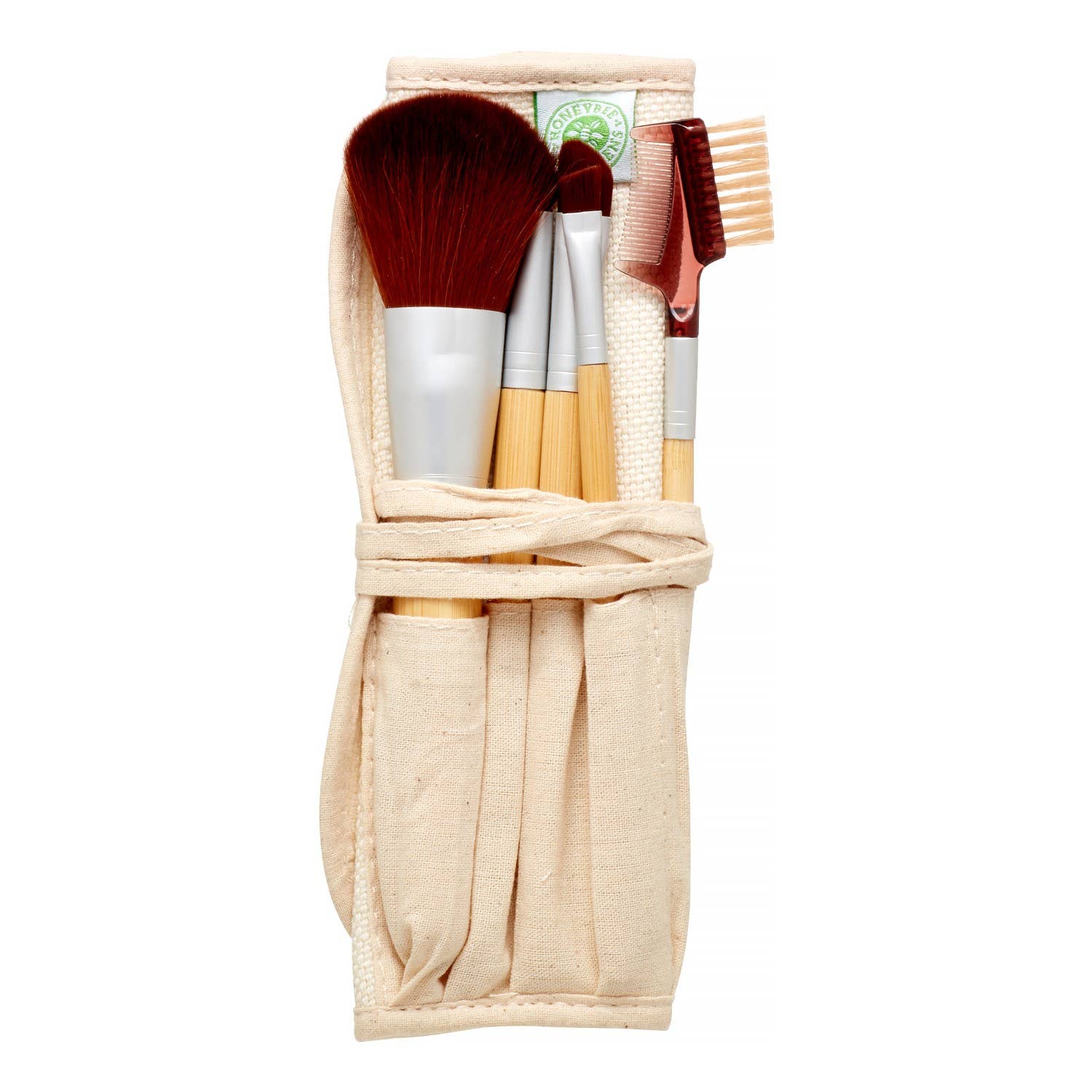 Honeybee Gardens Natural Cosmetics & Body Care - Wholesale Makeup Brush Set - Eco Friendly Brush Set3