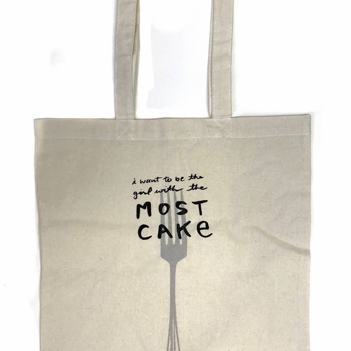 The Most Cake : Tote for wholesale by Megan Lee Designs