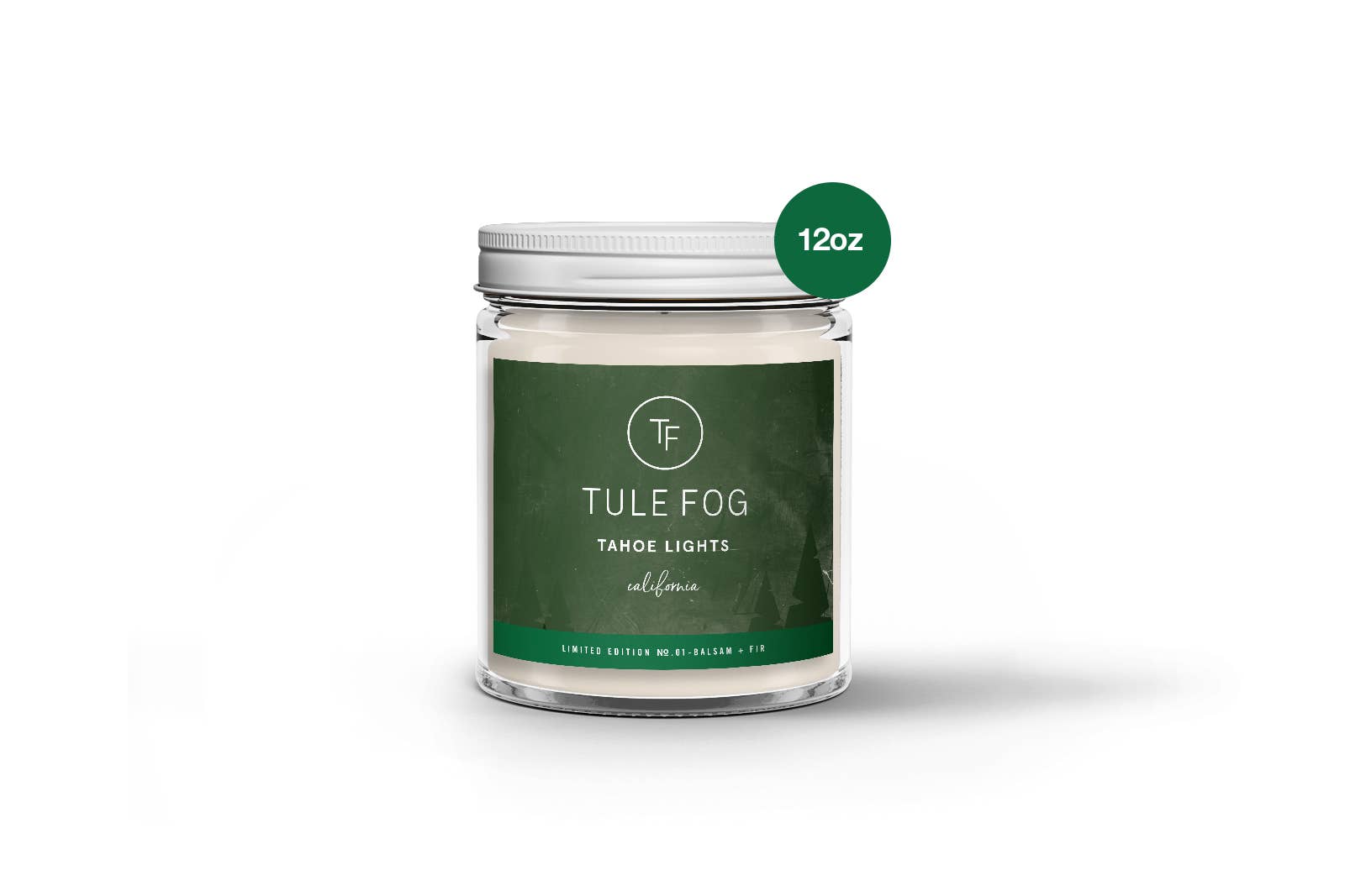 Tule Fog Candles – Großhandel Kerze im Glas / gefüllte Kerze – Tahoe Lights Soja-Kerze 12oz