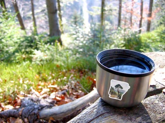 Rachel Alvarez Art - Wholesale Sticker - Arkansas State Vinyl Adventure Sticker - mini0