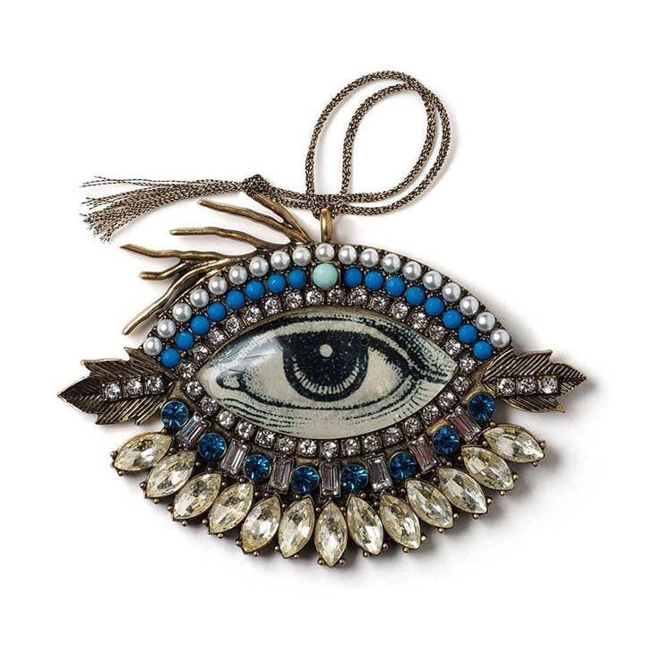 Ornement de vacances The Eye Ait pour la vente par Elements Jill Schwartz