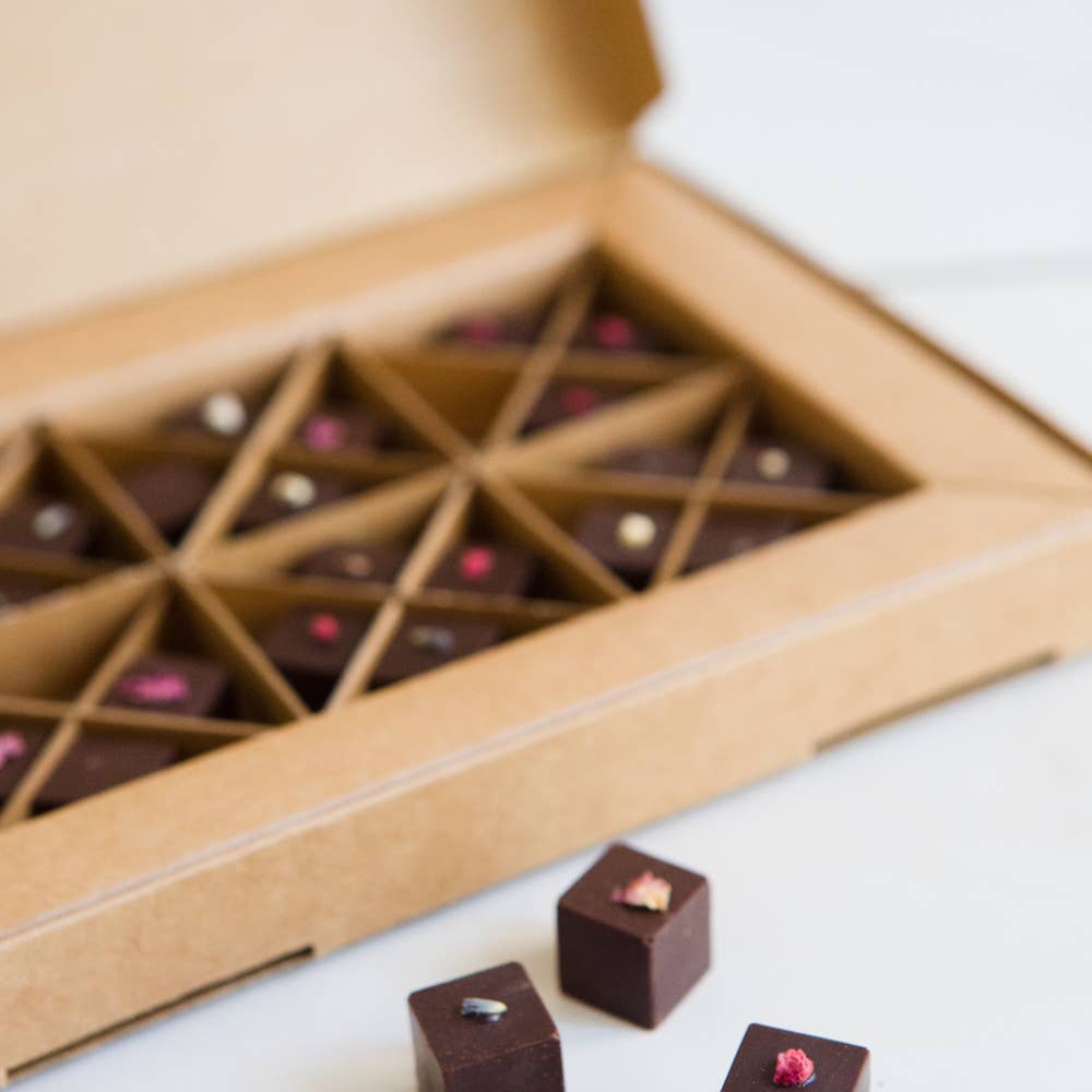 Elements Truffles - Wholesale Chocolate Box - Chocolate Truffles - Box of 8 for Gifting on Faire.com
