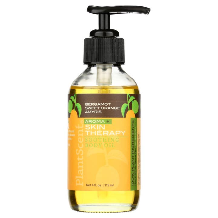Uplifting & Refreshing PlantScent Soothing Body Oil for wholesale by SunLeaf Naturals