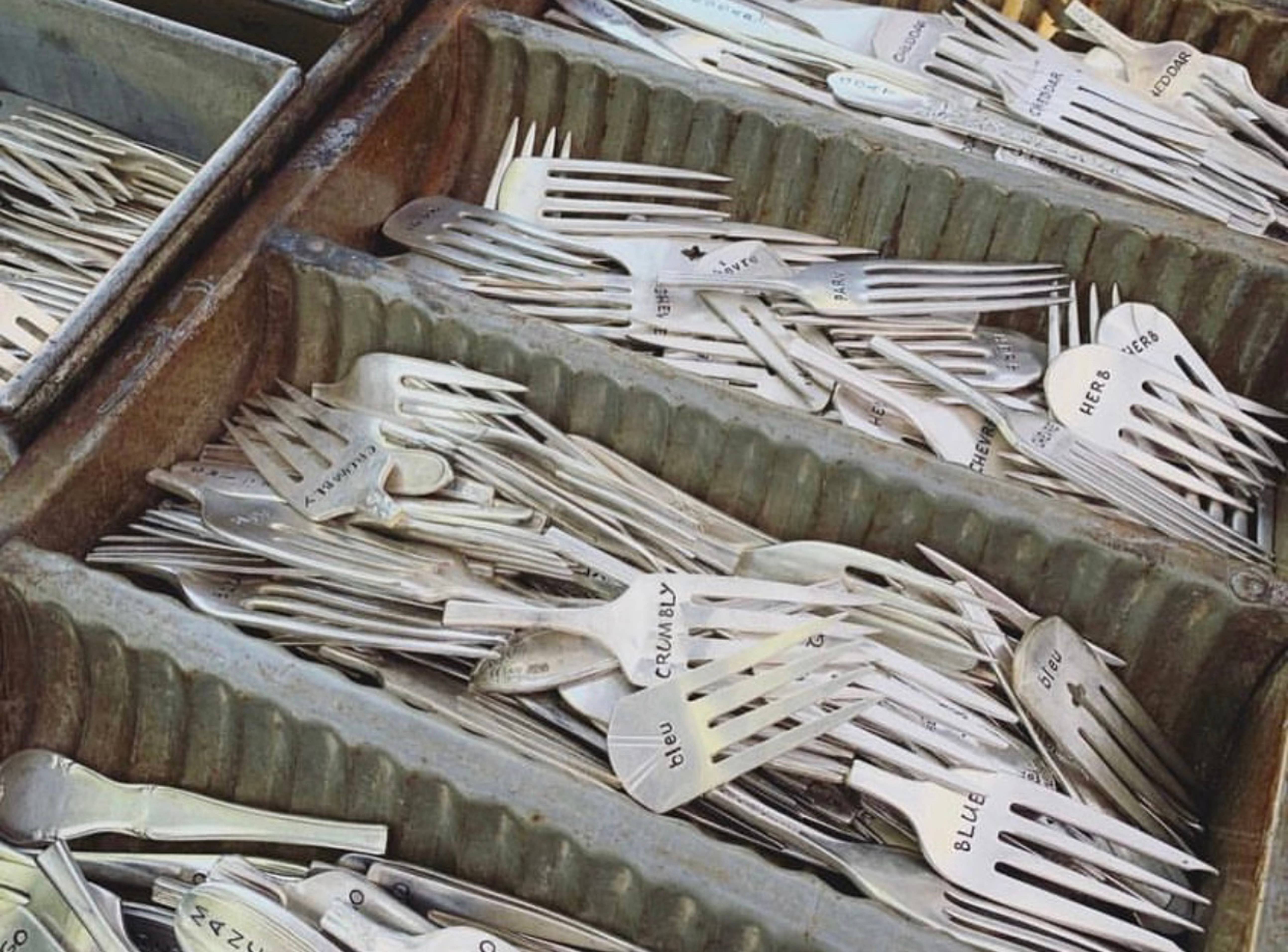 Pumpernickel and Wry - Wholesale Cutlery set - Assorted loose cheese markers