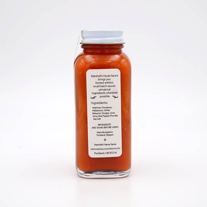 Marshall's Haute Sauce – wholesale Hot sauce – Best Habanero Hot Sauce, Haute Heirloom Habanero1