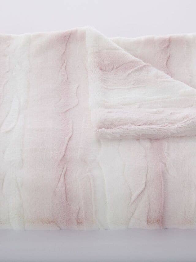 Throw - Laurant Blush Throw for wholesale by Tourance