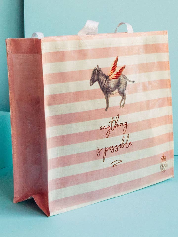 Anything is Possible Market Tote for wholesale by TokyoMilk Cards and Totes