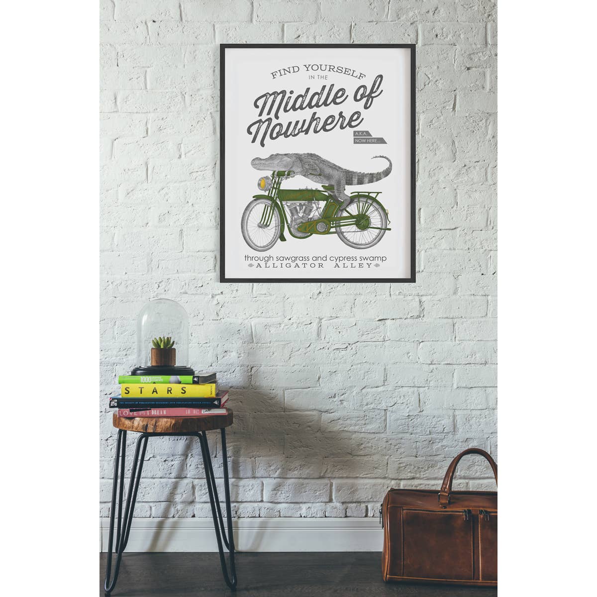 Central & Gus - Wholesale Poster - Charlie Bonaventure Alligator Motivational Poster1