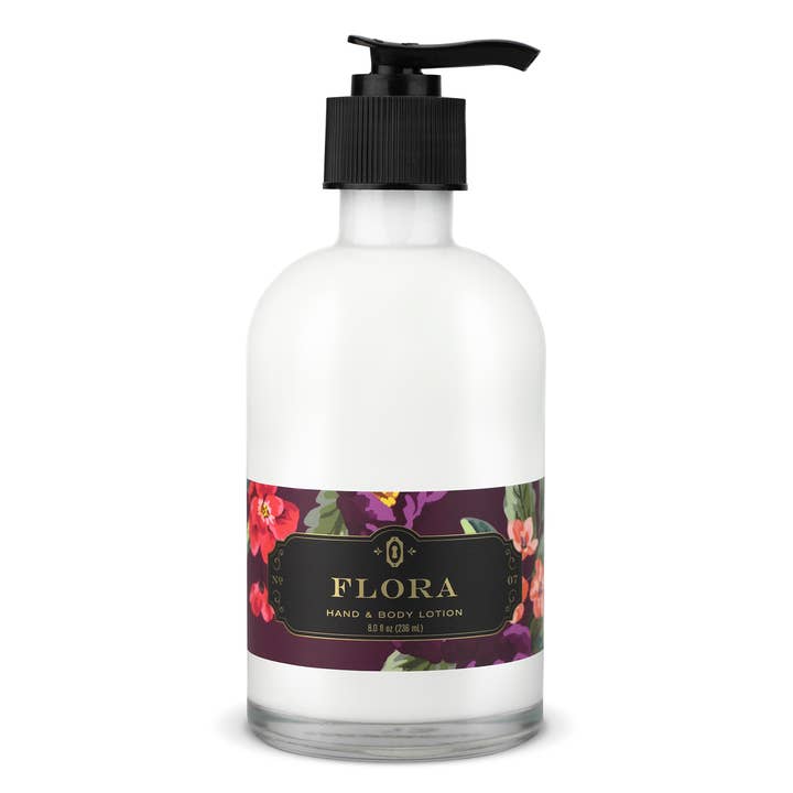 Flora Lotion • Grenade, Bergamote et Thé Noir pour la vente par Rouge & Rye