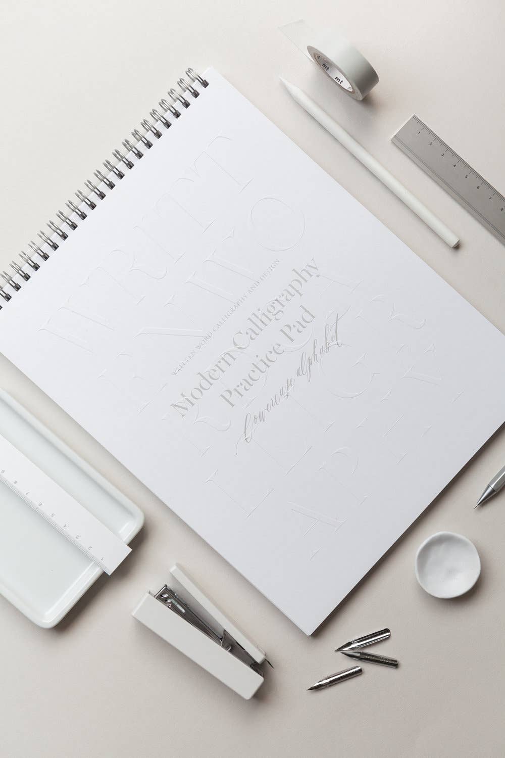 Written Word Calligraphy – Engroshandel Notesblok – Øvelsesblok til små bogstaver i alfabetet6