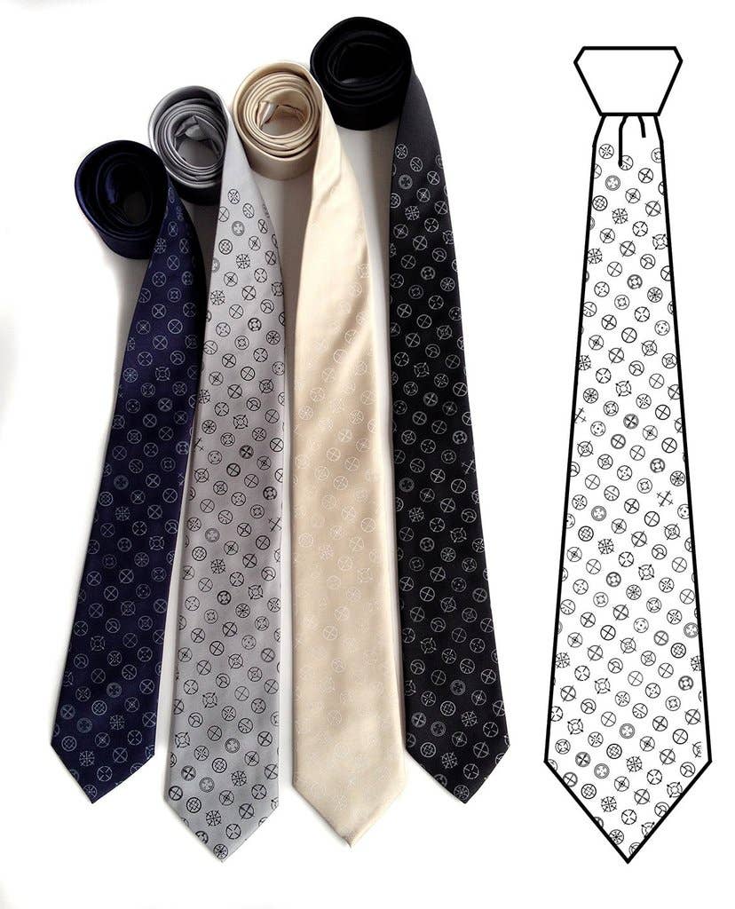 Cyberoptix Tie Lab - Wholesale Necktie - Men's - Straight Shooter Necktie. Microfiber Rifle Sight Tie.3