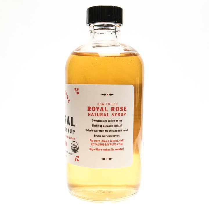 Royal Rose Syrups - Wholesale Cocktail Mix/Syrup - Simple Organic Syrup 8oz