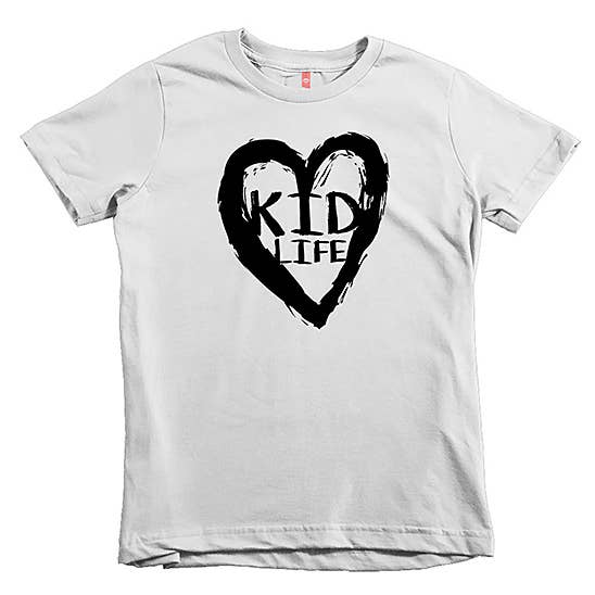 "Kid Life" Youth Unisex Tee for wholesale by The Talking Shirt