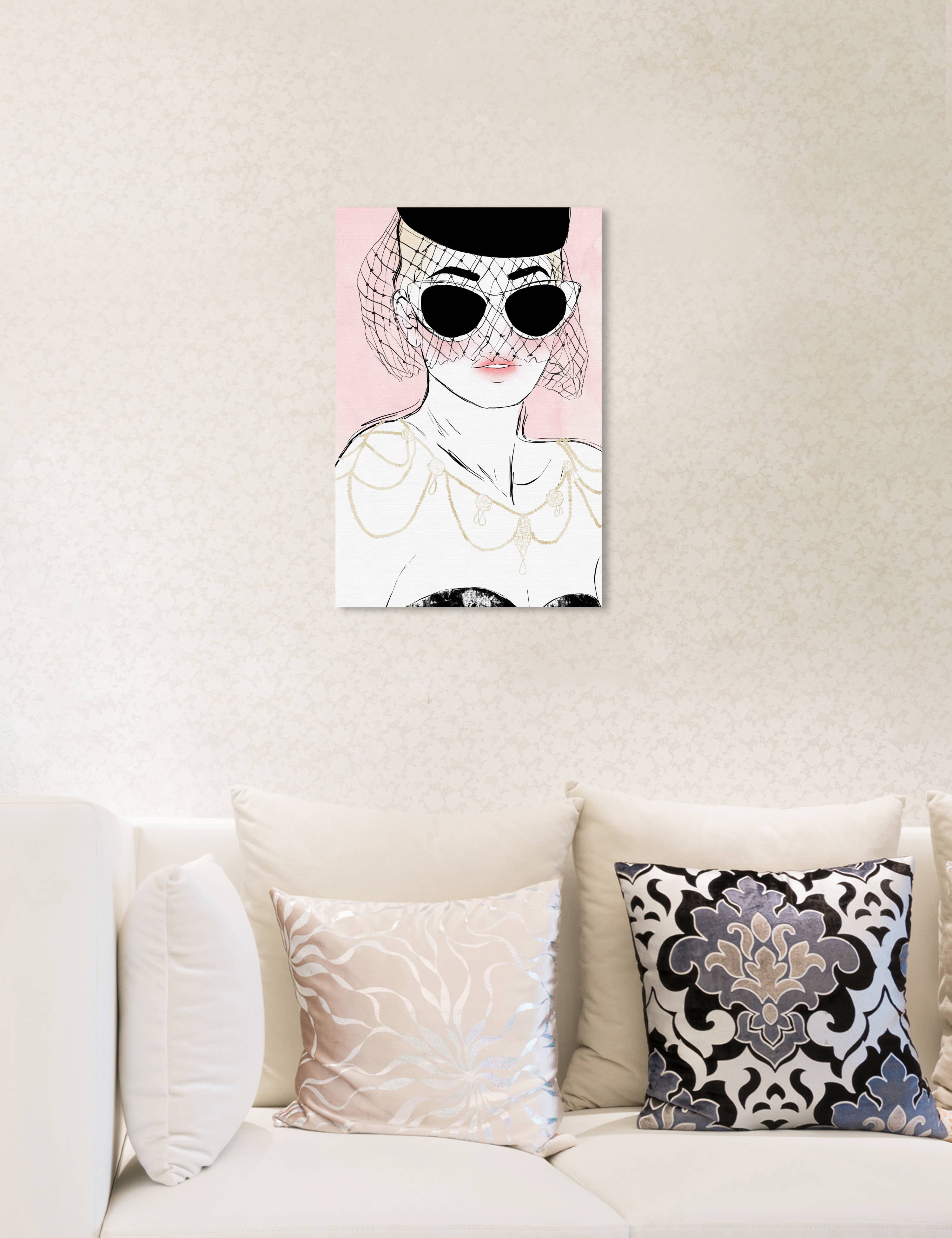 The Oliver Gal Artist - Wholesale Art Print - 10" x 15" Going Out Girl Look Canvas Art0