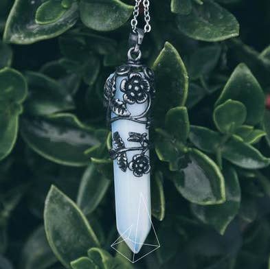 Long Opal Necklace for wholesale by Foxfire Stones