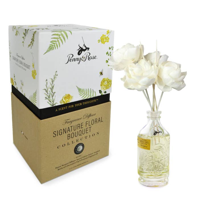 Peony - Signature Floral Bouquet Diffuser for wholesale by Penny & Rose