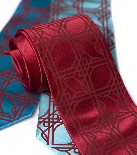 Cyberoptix Tie Lab - Wholesale Necktie - Men's - Intersection Knot Necktie1