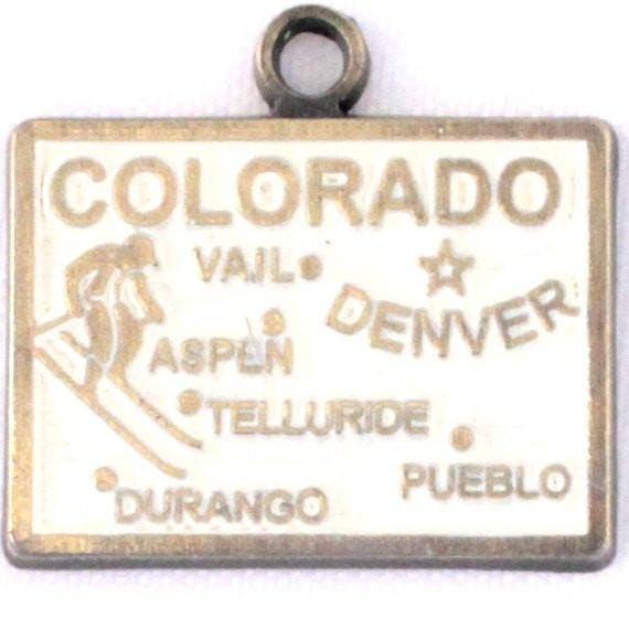 Gleeful Peacock - Wholesale Individual Charm/Pendant - Colorado State Charm Bracelet, Necklace, or Charm Only2