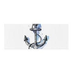 Anchor Aquarelle Chemin de lit pour la vente par Bedding By Kess Inhouse