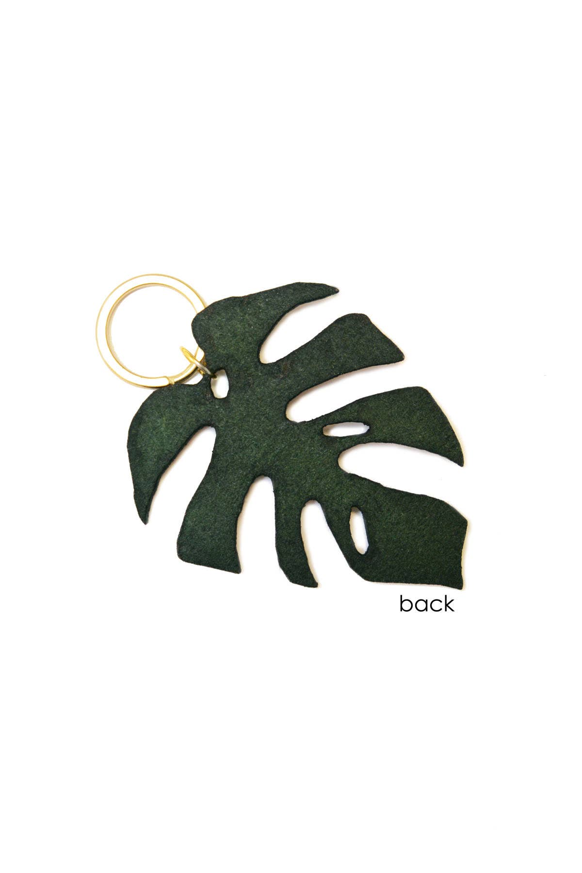 Stitch & Shutter - Wholesale Keychain - Women's - Monstera Leaf Keychain1