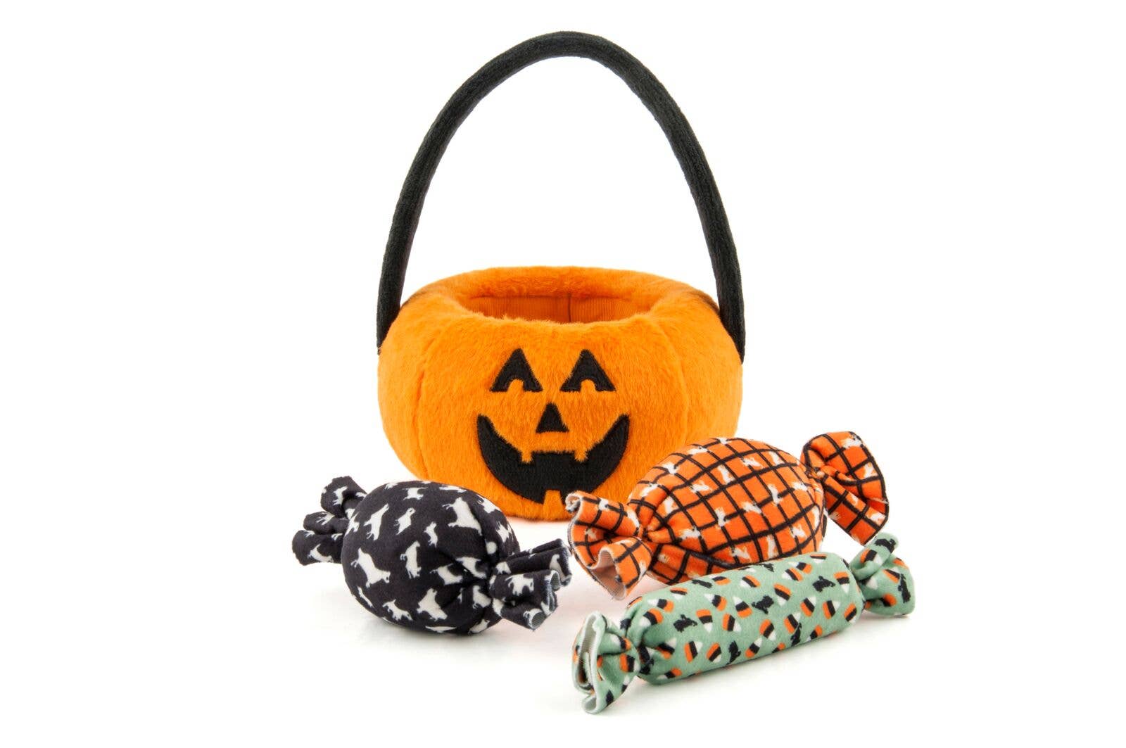 P.L.A.Y. Pet Lifestyle and You - Wholesale Pet Plush Toy - Dog - Howl-o-ween Pumpkin Basket2