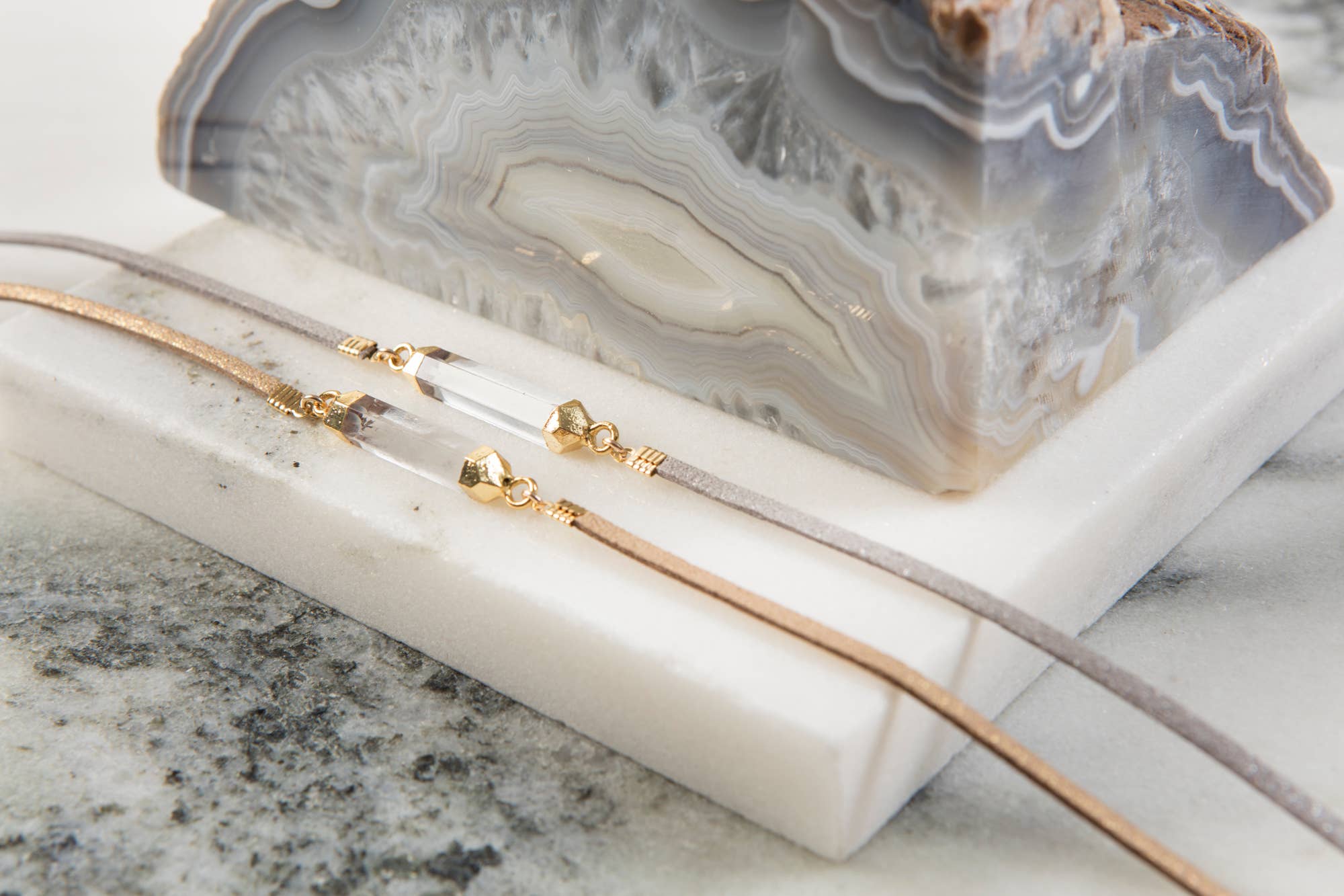 Rory Ashton Jewelry - Wholesale Choker/Collar - Quartz Gemstone Choker1