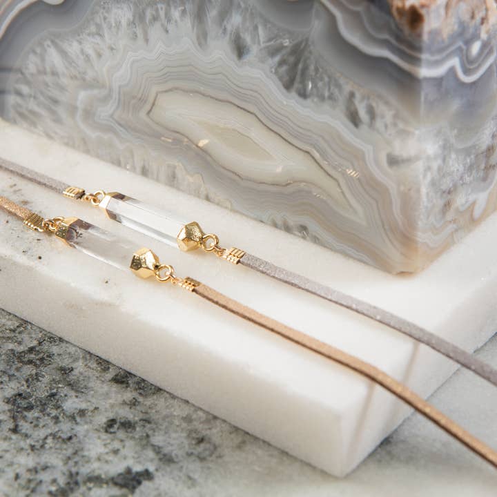 Rory Ashton Jewelry - Wholesale Choker/Collar - Quartz Gemstone Choker1