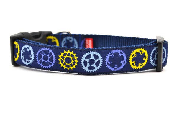six point pet - Wholesale Pet Collar - Dog - Sprockets-Navy1
