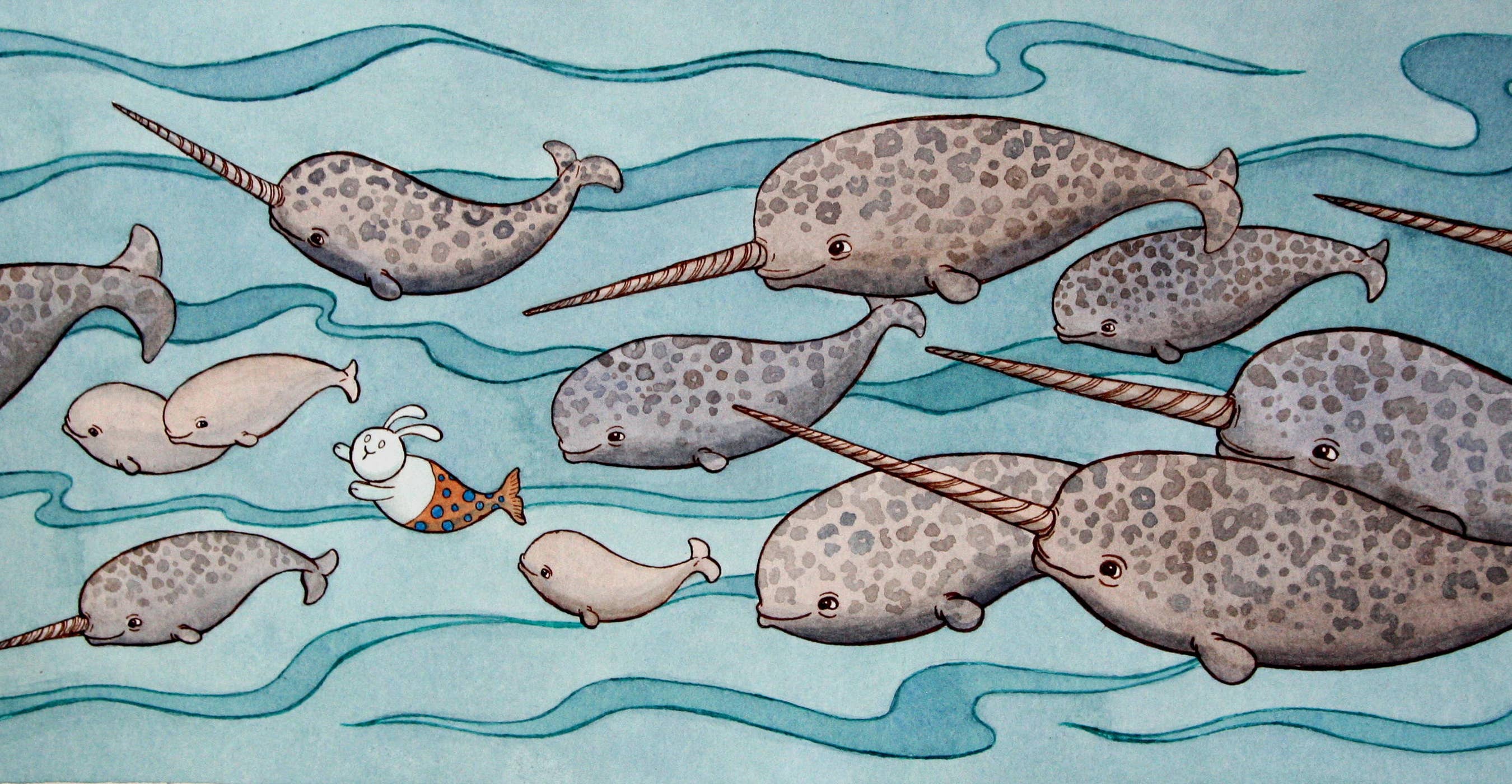 SepiaLepus Illustration - Wholesale Art Print - 11" x 14" Arctic Art Print0