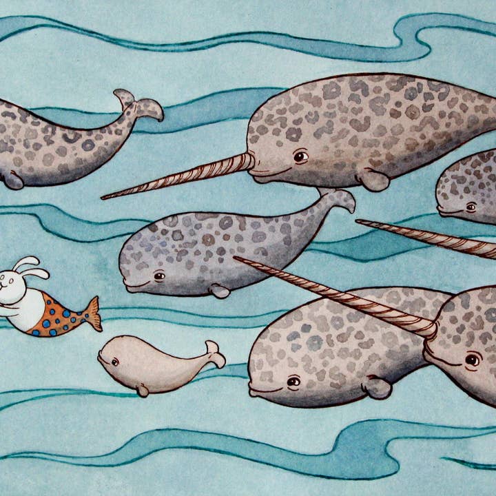 SepiaLepus Illustration - Wholesale Art Print - 11" x 14" Arctic Art Print