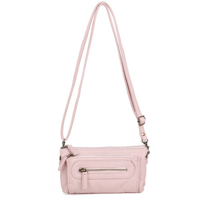 AMPERE CREATIONS – wholesale Crossbody bag – Women's – The Anita Soft Vegan Leather 3 in 1 Crossbody Wristlet Bag10