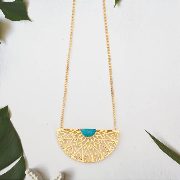 Lucca Large Necklace for wholesale by Prachi Bhise Jewelry