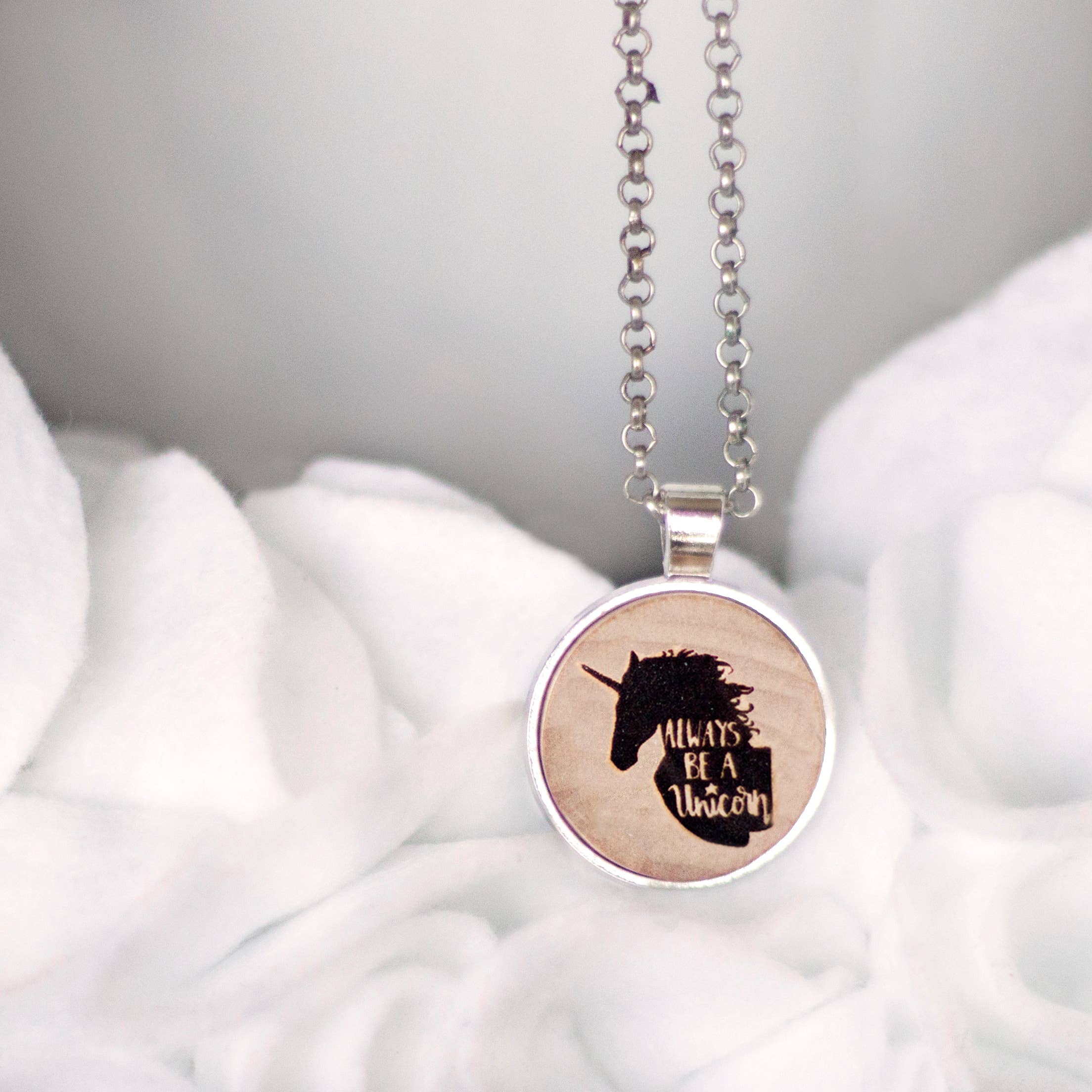Little Allegory - Wholesale Pendant/Charm Necklace - Always Be a Unicorn Necklace4