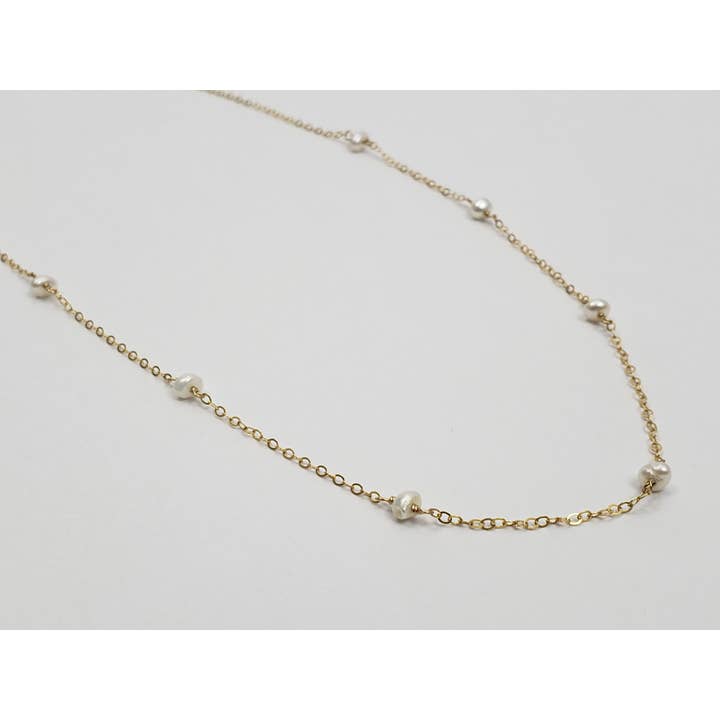 Seven Stone Pearl for wholesale by JK Designs Jewelry