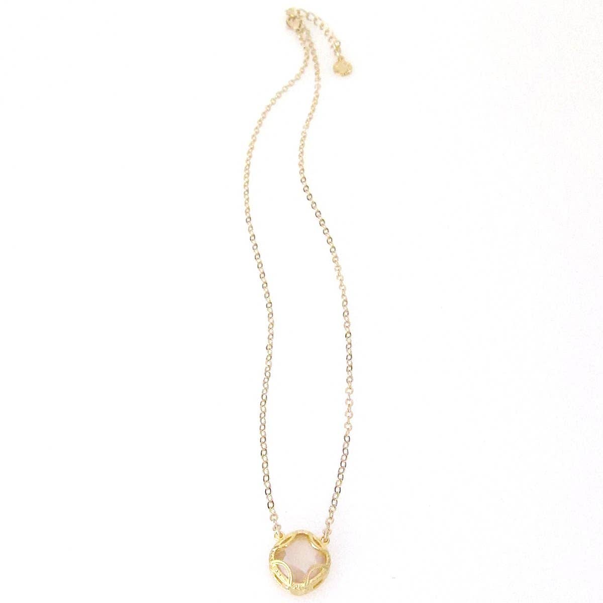 Jessica Elliot Jewelry - Wholesale Pendant/Charm Necklace - Florentine Collection Cushion Cut Pendant with Swarovski0