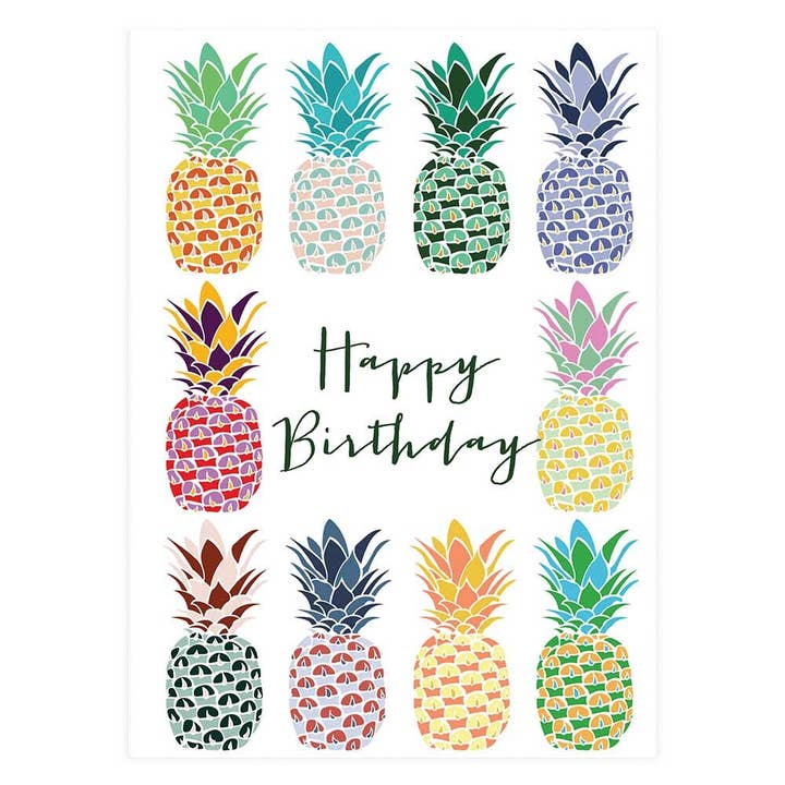 Happy Birthday Piñas Tarjeta de felicitación para venta al por mayor de Potluck Press