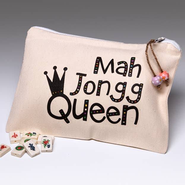 Liane Fried Studio - Wholesale Pouch - Women's - Mah Jongg Queen Pouch - Small1
