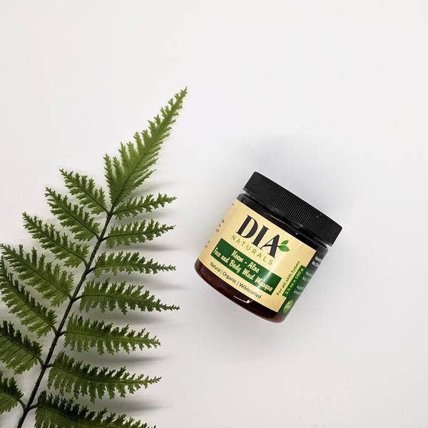 DIA NATURALS - Wholesale Skincare Face Mask - Organic Neem - Aloe Face and Body Mud Masque 3.5oz/100grams2