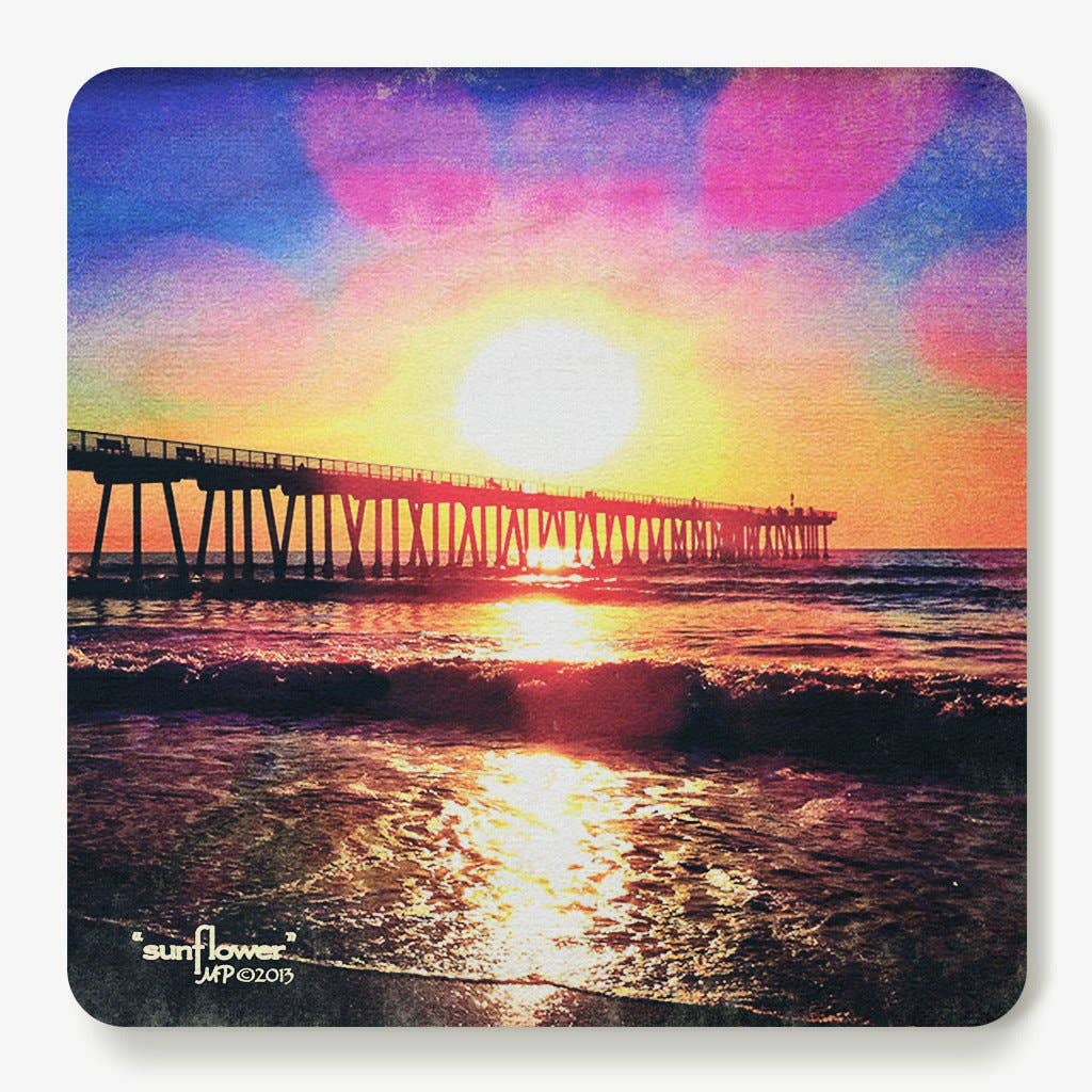 Simply Grateful - Wholesale Coasters - Sunflower Coaster0