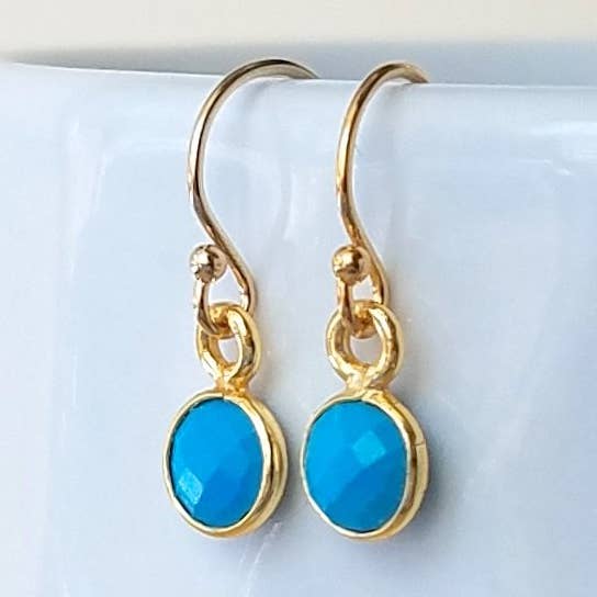 Orecchini Turchese per la vendita all'ingrosso da parte di MissElenious Jewelry